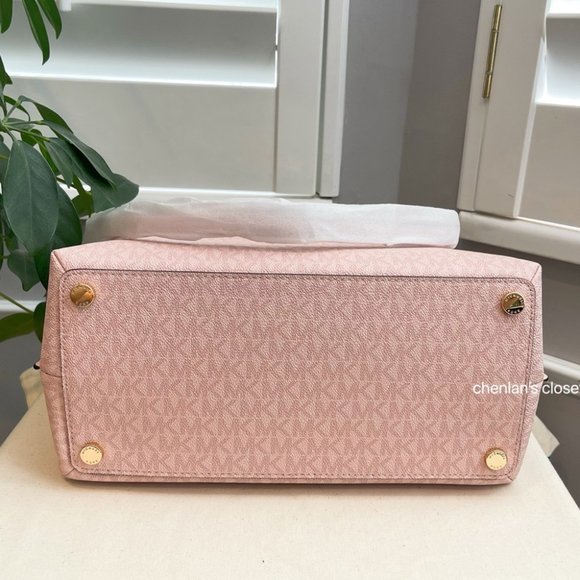 🌸🎀NeW! Michael Kors Pink Tote Set - Picture 9 of 12